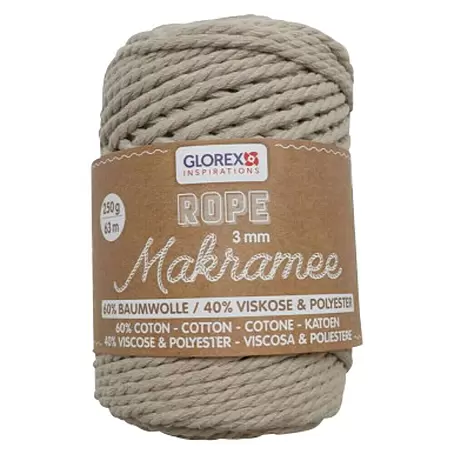 Glorex  Wolle Makramee-Rope