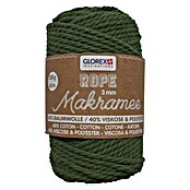 Glorex Wolle Makramee-Rope (Oliv, Durchmesser: 3 mm, 250 g, gedreht) | BAUHAUS