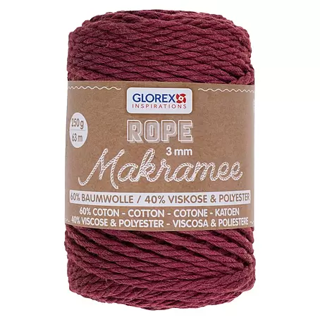 Glorex  Wolle Makramee-Rope