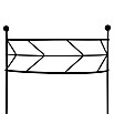 Windhager Pflanzenstütze Arrow (L x B: 70 x 35 cm, Stahl, Anthrazit) | BAUHAUS