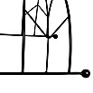 Windhager Pflanzenstütze Arrow (L x B: 70 x 35 cm, Stahl, Anthrazit) | BAUHAUS