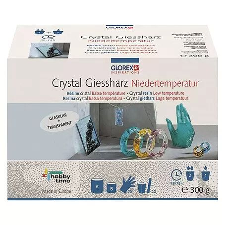 Glorex Gießharz Crystal Niedertemperatur