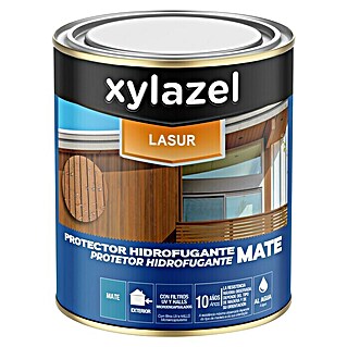 Xylazel Protección para madera Lasur Hidrofugante (Roble, 750 ml, Mate)