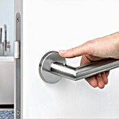 Diamond Doors Zimmertürgarnitur Moderna Smart2lock (Stärke Tür: 38 mm - 45 mm, Edelstahl, L-Form, DIN Anschlag: Rechts, Edelstahl) | BAUHAUS