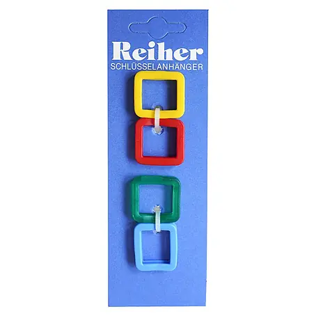 Reiher  Schlüsselkennring eckig