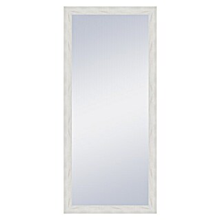 Espejo de pared Deco (48 x 108 cm, Blanco)