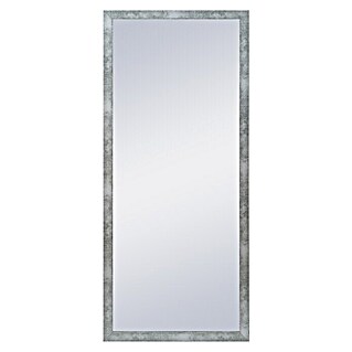 Espejo de pared Deco (48 x 108 cm, Plata)