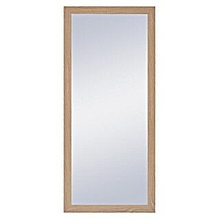 Espejo de pared Deco (48 x 108 cm, Roble)