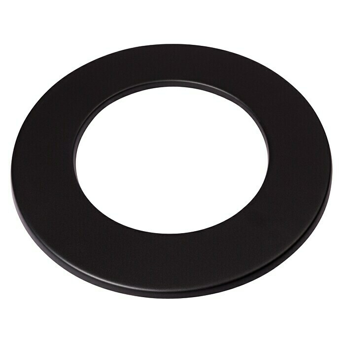 Ofenrohrrosette (Durchmesser: 180 mm, Senotherm lackiert, Schwarz)