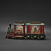 Konstsmide LED-Schneelaterne Wagon (Innen, Rot, 24 x 9 x 19,5 cm, Wagon mit Christbaum, Batteriebetrieben) | BAUHAUS