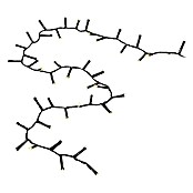 Konstsmide LED-Lichterkette (Außen, Lichtfarbe: Warmweiß, Anzahl Leuchtmittel: 600 Stk., Netzbetrieben) | BAUHAUS