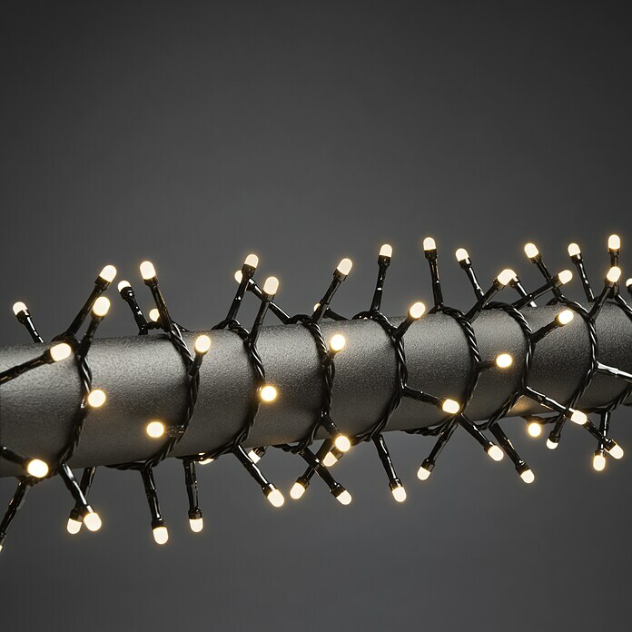Konstsmide LED-Lichterkette Micro Compact (Außen, Lichtfarbe: Warmweiß, Anzahl Leuchtmittel: 600 Stk., Netzbetrieben) | BAUHAUS