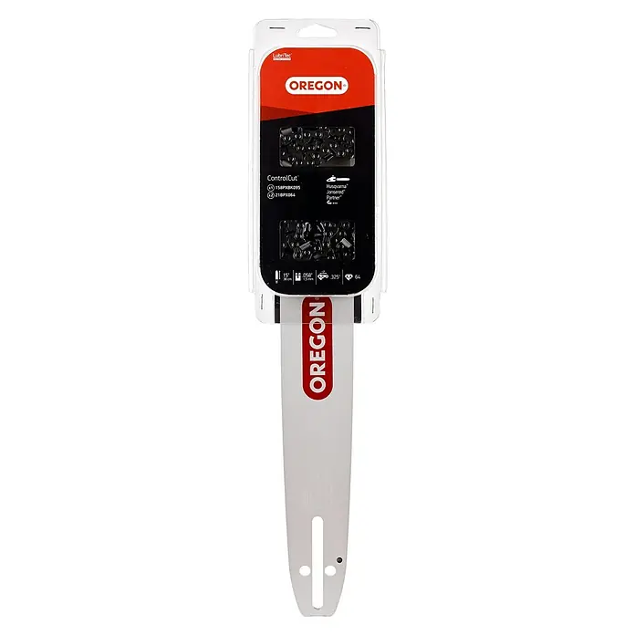 Oregon Ersatz-Schwert - Länge: 38 cm - Oregon ControlCut Sägekette: 38 cm, .058", .325" Teilung, 64 Treibglieder. Ideal für Husqvarna, Jonsered & Partner Sägen.