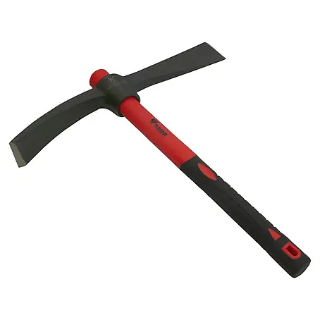 Martillo de albañil con hacha y pala