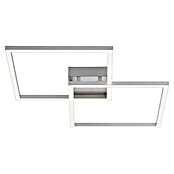 Just Light Lola LED-Deckenleuchte Maxi (25 W, L x B x H: 63 x 63 x 8,5 cm, Silber, RGBW) | BAUHAUS