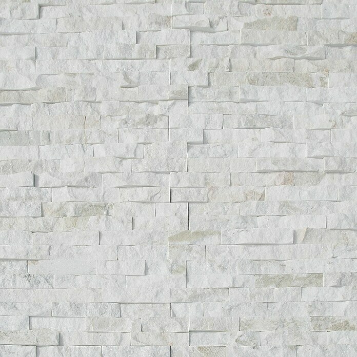 Brick Pietra naturale bianca