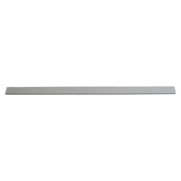 Standrohr - Länge: 76 cm - Ansicht einer grauen, rechteckigen Küchenarbeitsplatte, ideal für eine moderne Küche und einfache Installation.