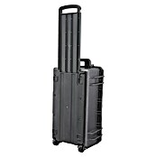 Wasserdichter Koffer MAX520TR (L x B x H: 585 x 361 x 238 mm, Mit Würfelschaumstoffeinlage, Ausziehbarer Trolley, Schwarz, Kunststoff) | BAUHAUS