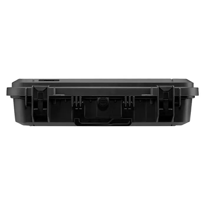 Wasserdichter Koffer EKO90 - L x B x H: 520 x 350 x 125 mm, Ohne Schaumstoffeinlage, Grau, Kunststoff - Schwarzer, robuster und wasserdichter Tragekoffer von Nanuk, ideal für den sicheren Transport empfindlicher Ausrüstung.