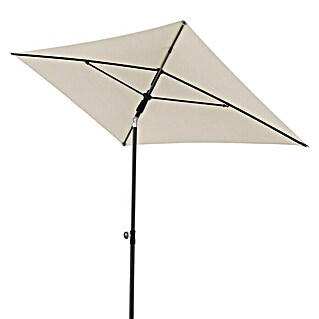 Doppler Active Marktschirm Green Edition (Natur, Bespannungsmaß (L x B): 120 x 200 cm)