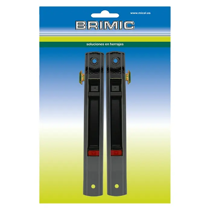 Micel Cerradura para puertas y ventanas 6820 - Negro - Imagen de una manilla de ventana Brimić para ventanas seguras, ideal para cualquier habitación.