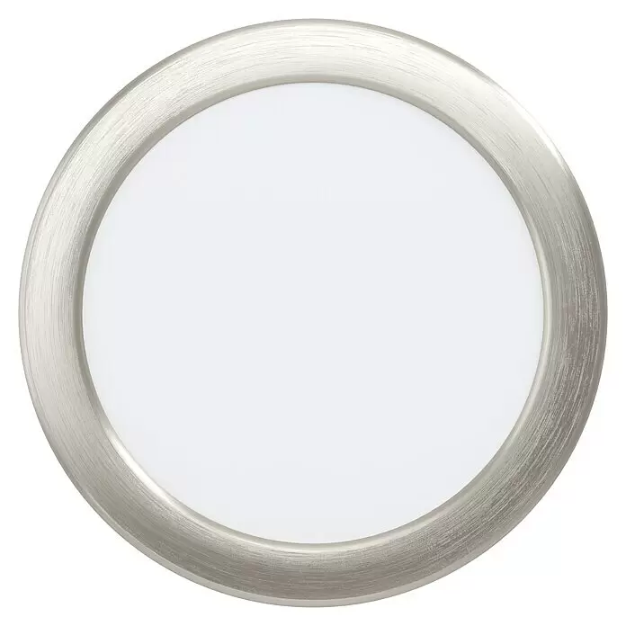 Eglo LED-Einbauleuchte Alange - Warmweiß, Durchmesser: 166 mm, Nickel - Ansicht von unten