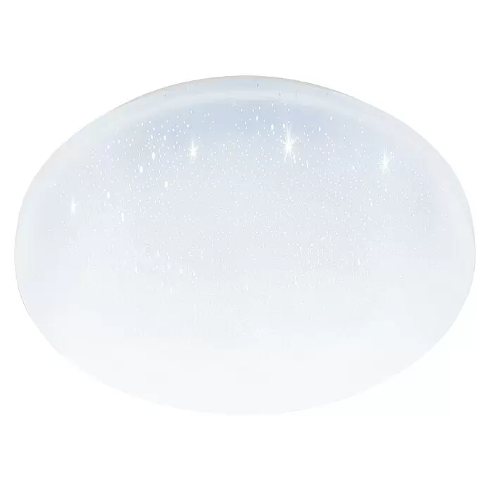 Eglo LED-Deckenleuchte rund POGLIOLA-S - 15,6 W, Ø x H: 31 x 5,5 cm, Weiß, Neutralweiß, IP44 - Diagonale Ansicht