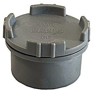 Tecnoagua Tapón PVC final con registro (32 mm)