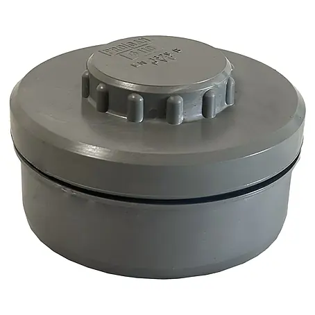 Tecnoagua  Tapón PVC final con registro