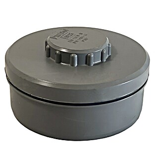 Tecnoagua Tapón PVC final con registro (125 mm)
