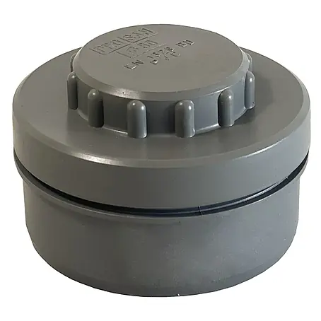 Tecnoagua  Tapón PVC final con registro