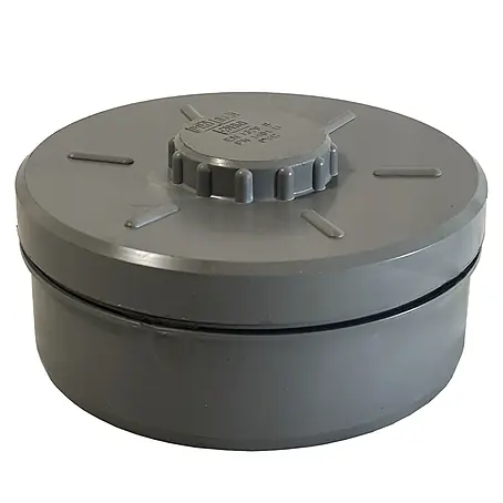Tecnoagua  Tapón PVC final con registro