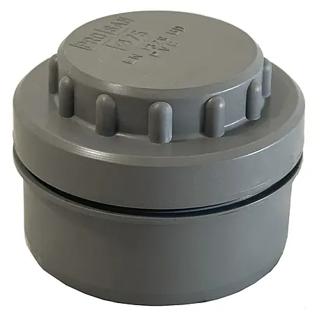 Tecnoagua  Tapón PVC final con registro