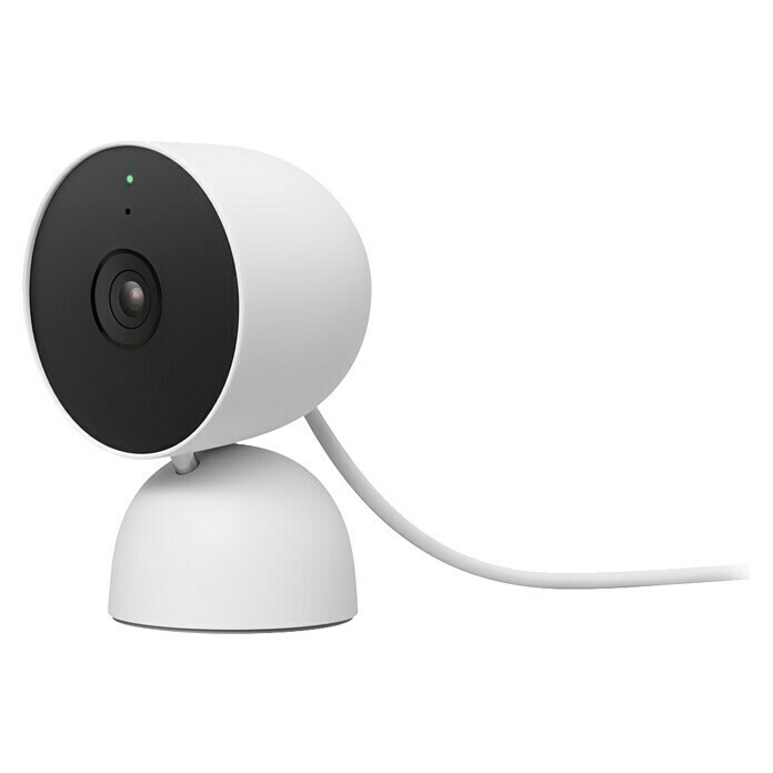 Google Nest Innenkamera Cam Wired (1.920 x 1.080 Pixel (Full HD), Schnee, Erfassungswinkel: 135 °) | BAUHAUS