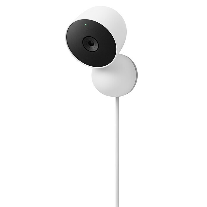 Google Nest Innenkamera Cam Wired (1.920 x 1.080 Pixel (Full HD), Schnee, Erfassungswinkel: 135 °) | BAUHAUS