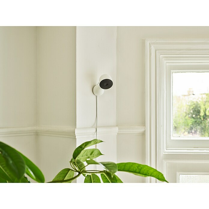 Google Nest Innenkamera Cam Wired (1.920 x 1.080 Pixel (Full HD), Schnee, Erfassungswinkel: 135 °) | BAUHAUS