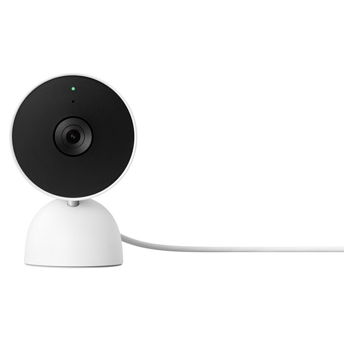 Google Nest Innenkamera Cam Wired (1.920 x 1.080 Pixel (Full HD), Schnee, Erfassungswinkel: 135 °) | BAUHAUS