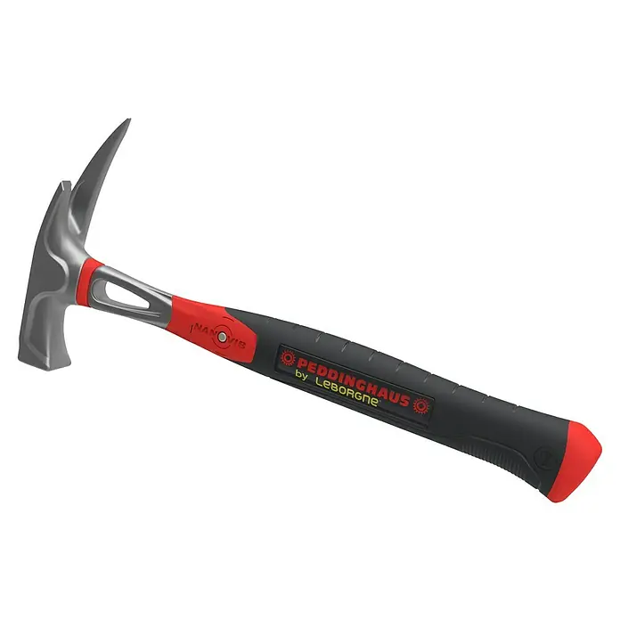Peddinghaus Latthammer Nanovib Leborne - 850 g, Länge Stiel: 350 mm - Der Peddinghaus Latthammer von Leborgne ist ein hochwertiges Werkzeug für Zimmerer und Dachdecker. Er liegt gut in der Hand und ermöglicht präzises Arbeiten.