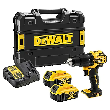 DeWalt XR 18V Taladro atornillador percutor de batería DCD709M2T