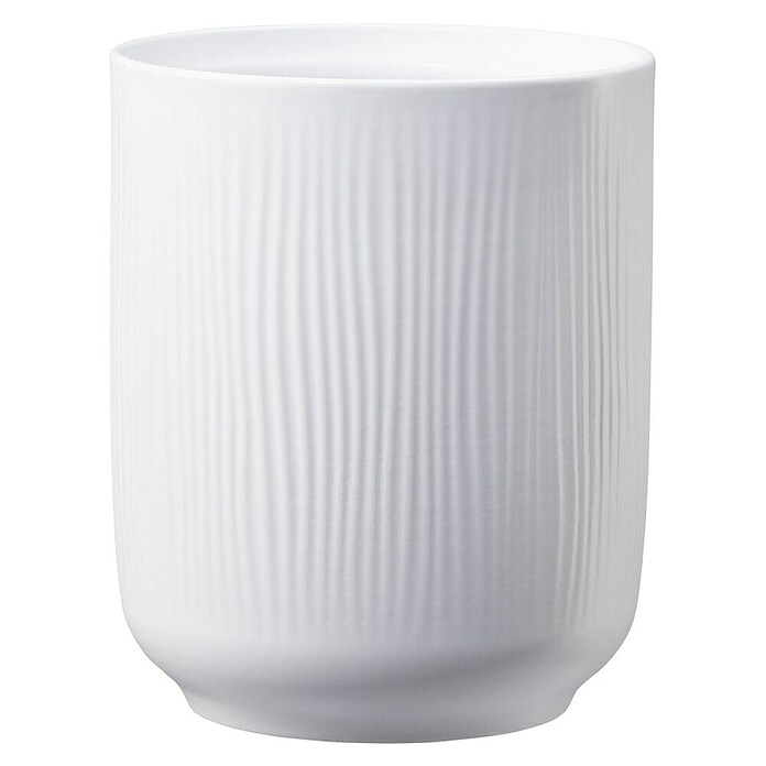 Soendgen Keramik Tegla za orhideju Falun  (Vanjska dimenzija (ø x V): 13 x 15 cm, Keramika, Bijela) | BAUHAUS