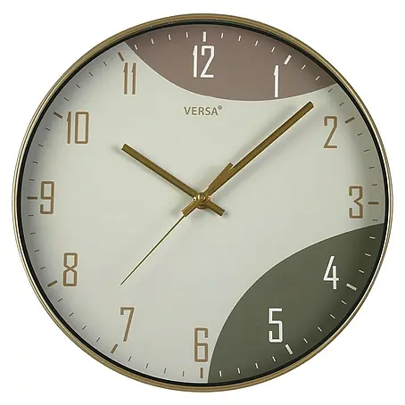 Versa  Reloj de pared Verde Claro