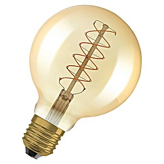 Osram LED-Lampe Vintage Edition 1906 Globe-Form E27 (E27, Dimmbarkeit: Dimmbar, 600 lm, 7 W)