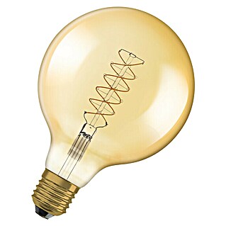Osram LED-Lampe Vintage Edition 1906 Globe-Form (E27, 600 lm, Gold, 6,5 W)