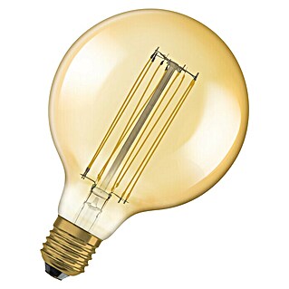 Osram LED-Lampe Vintage Edition 1906 Globe-Form (E27, 806 lm, Gold)