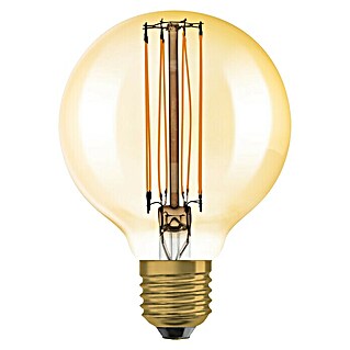Osram LED-Lampe Vintage Edition 1906 Globe-Form E27 (Gold, 5,9 W)