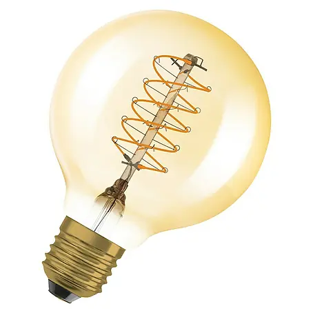 Osram  LED-Lampe Vintage Edition 1906 Globe-Form 80 E27