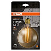 Osram LED-Lampe Vintage Edition 1906 Globe-Form E27 (Durchmesser: 12,4 cm, E27, Dimmbar, Warmweiß, 806 lm, 8,8 W) | BAUHAUS