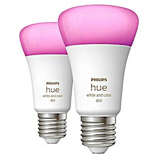 Philips Hue LED žarulja White & Color Ambiance (E27, Može se prigušiti, RGBW, 806 lm, 9 W)