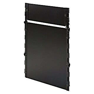 Wolfcraft Panel de construcción (Plástico, Negro, 2 pzs., Específico para: Bancos y mesas de trabajo Wolfcraft)