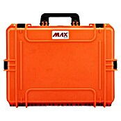 Wasserdichter Koffer MAX505 (L x B x H: 555 x 428 x 211 mm, Kunststoff, Mit Würfelschaumstoffeinlage, Orange) | BAUHAUS